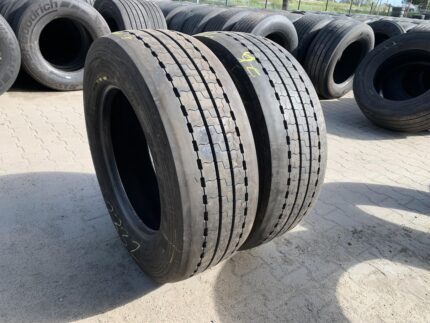  Opony używane ciężarowe przednie mega 315/60R22.5 DUNLOP SP346+ / 8-10mm