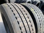 Opony używane ciężarowe przednie mega 315/60R22.5 DUNLOP SP346+ / 8-10mm