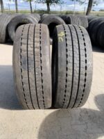 Opony używane ciężarowe przednie mega 315/60R22.5 DUNLOP SP346+ / 8-10mm
