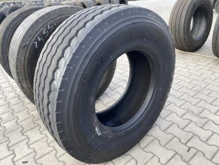 Opona ciężarowa używana naczepowa 385/65R22.5 BRIDGESTONE R168 PLUS / 14mm