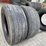  Opony ciężarowe używane naczepowe 385/55R22.5 CONTINENTAL HTR2 / 13-14mm