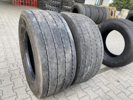  Opony ciężarowe używane naczepowe 385/55R22.5 CONTINENTAL HTR2 / 13-14mm