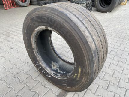 Opona ciężarowa używana przednia 385/55R22.5 BRIDGESTONE DURAVIS R-STEER 002 / 13mm