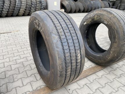  Opona ciężarowa używana prowadząca 385/55R22.5 MICHELIN X MULTI F / 9-10mm