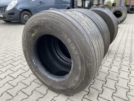 Opony ciężarowe używane naczepowe 435/50R19.5 CONTINENTAL CONTI HYBRID HT3+ / 12mm