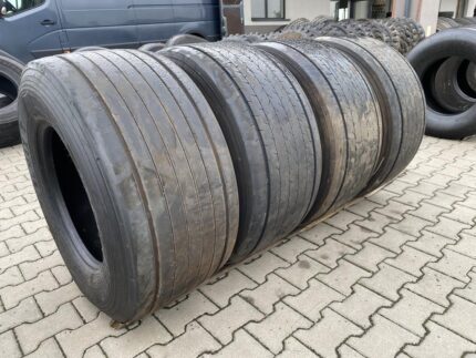  Opony ciężarowe używane naczepowe 435/50R19.5 GOODYEAR FUELMAX T / 9mm