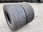 Opony ciężarowe używane naczepowe 445/45R19.5 MICHELIN XMULTI T HL / 7-8mm