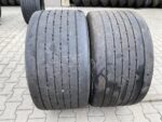 Opony ciężarowe używane naczepowe 445/45R19.5 MICHELIN XMULTI T HL / 7-8mm