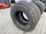 Opony używane ciężarowe napędowe 315/80R22.5 BIEŻNIKOWANA TYP FIRESTONE FD833 / 14-15mm