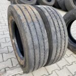  Opony ciężarowe używane naczepowe 215/75R17.5 CONTINENTAL HTR2 / 8-9mm