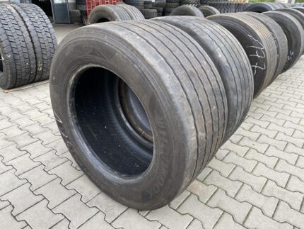 Opony ciężarowe używane naczepowe 455/40R22.5 HANKOOK SMART FLEX TH31 / 6-8mm