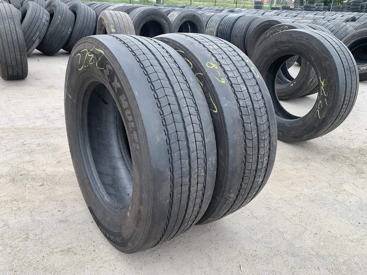 Opony używane ciężarowe przednie mega 315/60R22.5 MICHELIN X MULTI Z / 6-8mm Opony używane ciężarowe przednie mega 315/60R22.5 MICHELIN X MULTI Z / 6-8mm
