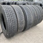  Opony używane ciężarowe napędowe 295/80R22.5 BIEŻNIKOWANA TYP MICHELIN RECAMIC XDA4S / XDA+N 12-14mm