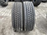 Opony ciężarowe używane prowadzące 215/75R17.5 GOODYEAR KMAX S / 12mm