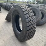  Opona używana ciężarowa napędowa budowlana 315/80R22.5 BIEŻNIKOWANA TYP CONTINENTAL HDC1 / 100% Bieżnika