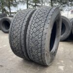  Opony używane ciężarowe napędowe 315/70R22.5 GOODYEAR KMAX D GEN-2 / 9-11mm