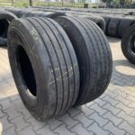  Opony używane ciężarowe do naczepy 385/65R22.5 CONTINENTAL HTR2 / 12-14mm
