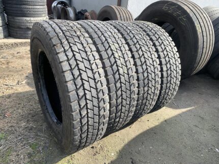  Opony używane ciężarowe napędowe 245/70R19.5 FIRESTONE FD600 / 13-15 mm