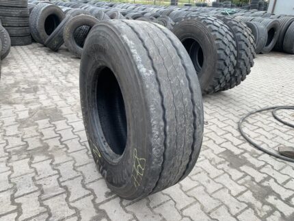  Opona używana ciężarowa naczepowa 385/65R22.5 BRIDGESTONE DURAVIS R-TRAILER 002 / 11-12mm