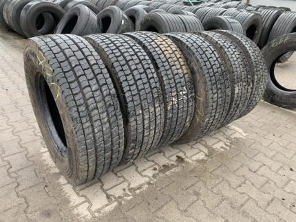  Opony używane ciężarowe napędowe 285/70R19.5 CONTINENTAL HDR / 14-15 mm