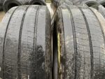 Opony używane ciężarowe prowadzące przód 385/65R22.5 BRIDGESTONE ECOPIA H-STEER 002 / 8-10mm