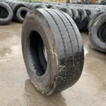  Opona ciężarowa używana prowadząca 385/65R22.5 HANKOOK SMART FLEX AH51 / 11-12mm