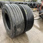  Opony używane ciężarowe przednie 385/65R22.5 HANKOOK SMART FLEX AH31 / 11-14mm