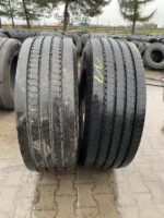 Opony używane ciężarowe przednie 385/65R22.5 HANKOOK SMART FLEX AH31 / 11-14mm