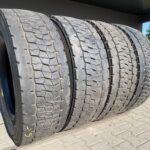 Opony ciężarowe używane napędowe 315/70R22.5 BRIDGESTONE DURAVIS  R-DRIVE 002 / 10mm