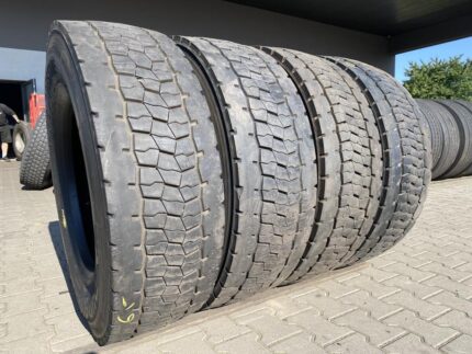  Opony ciężarowe używane napędowe 315/70R22.5 BRIDGESTONE DURAVIS  R-DRIVE 002 / 10mm