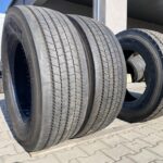  Opony ciężarowe używane prowadzące 315/70R22.5 PIRELLI R02 PROFUEL STEER / 13mm