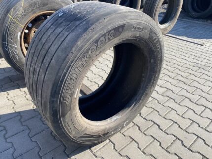 Opona ciężarowa używana naczepowa 455/40R22.5 HANKOOK TL10+ E–CUBE MAX / 6-7mm