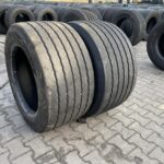  Opony używane ciężarowe do naczepy 455/40R22.5 HANKOOK SMART FLEX TH31 / 9-12mm