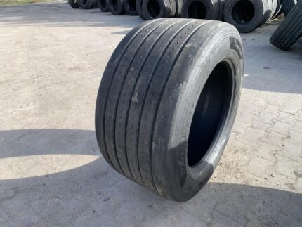  Opona używana ciężarowa do naczepy 455/40R22.5 HANKOOK TL10+ E-CUBE MAX / 10-12mm