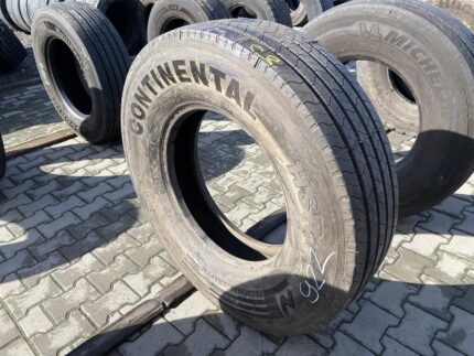 Opona ciężarowa używana prowadząca 295/80R22.5 CONTINENTAL HSR1 / 100% Bieżnika