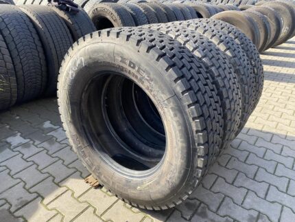 Opony ciężarowe używane napędowe 275/70R22.5 MICHELIN XDE2+ / 16-17mm