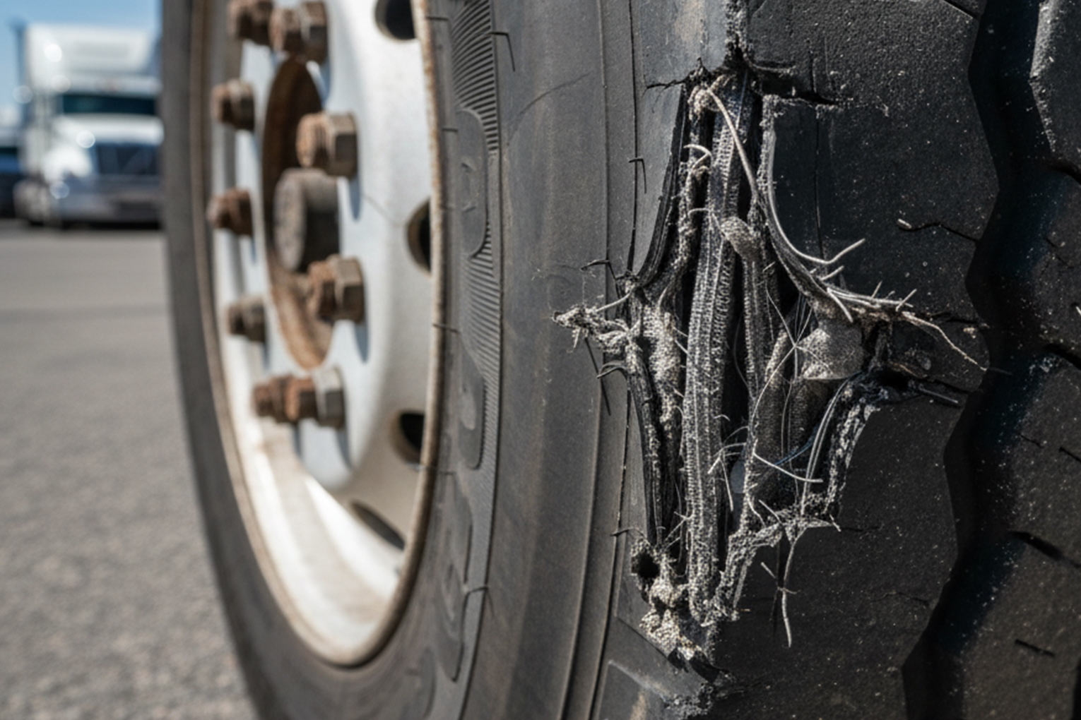 naprawa uszkodzeń bocznych opony