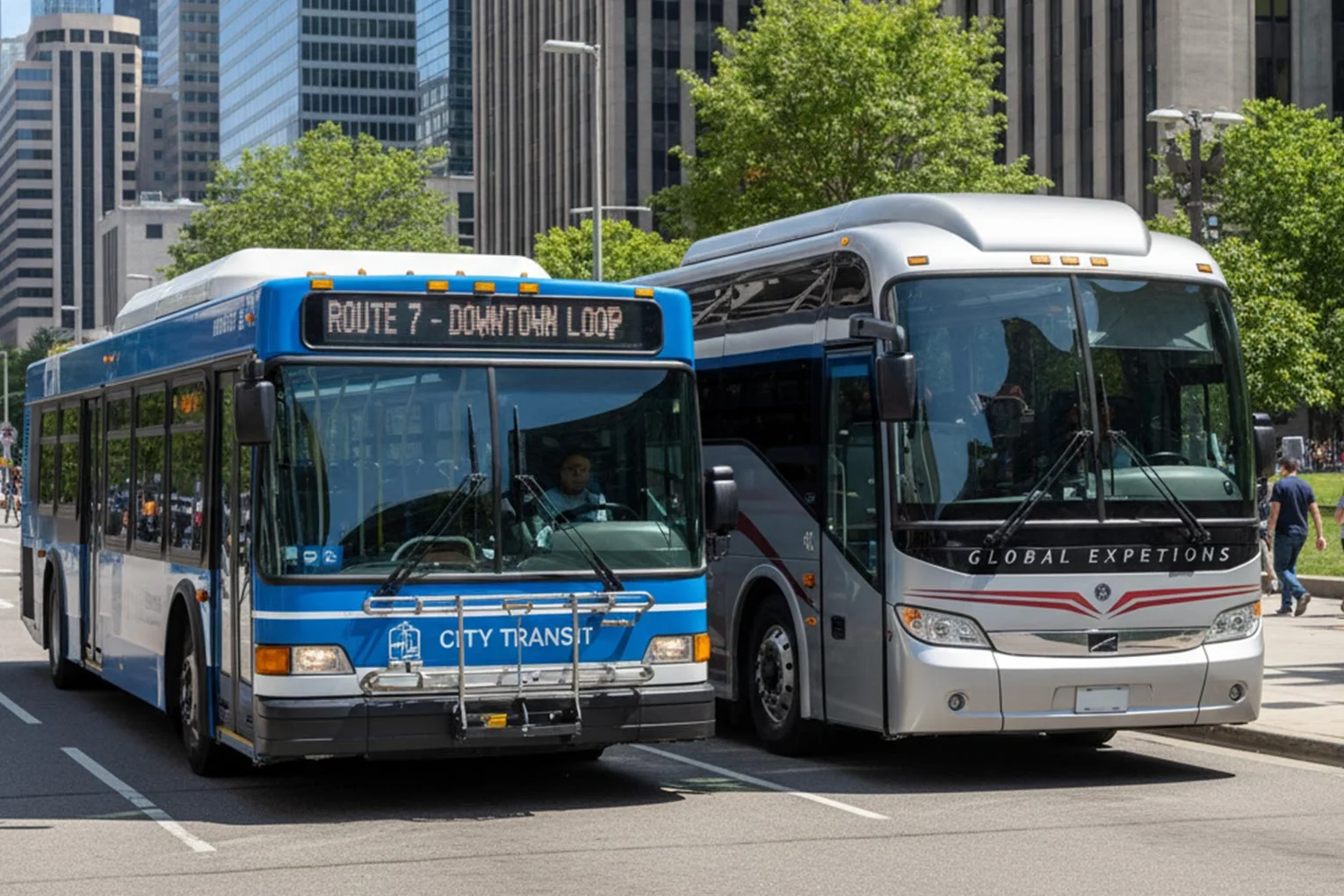 Czy opony do autobusów miejskich różnią się od turystycznych?