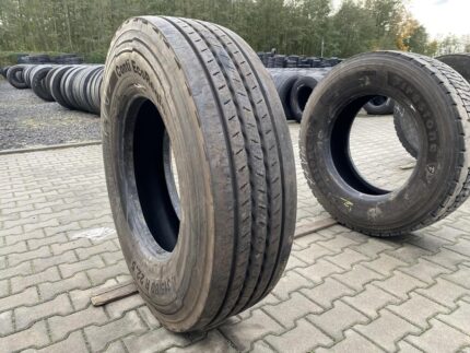  Opona ciężarowa używana prowadząca 315/80R22.5 CONTINENTAL CONTI ECOREGIONAL HS3+ / 11-12mm