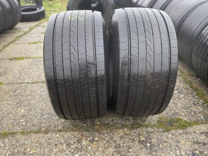 Opony używane naczepowe 435/50r19.5 Goodyear EQMAX T / 12mm bieżnika