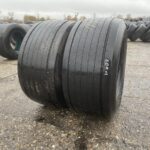  Opony używane naczepowe 435/50r19.5 Goodyear FUELMAX T / 10mm bieżnika