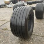  Opona używana naczepowa 435/50r19.5 Goodyer Kmax T gen2 / 9mm