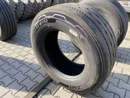 Opona ciężarowa używana naczepowa 385/55R22.5 CROSSWIND CW-RT03 / 10-11mm