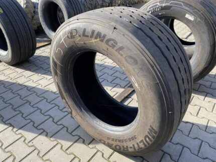 Opona ciężarowa używana naczepowa 385/55R22.5 LINGLONG MULTI-ROAD R-T30 / 8-10mm