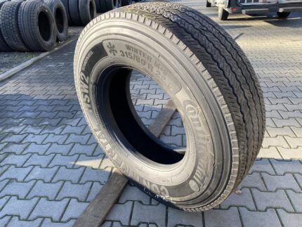 Opona ciężarowa używana prowadząca 315/80R22.5 CONTINENTAL SCANDINAVIA HSW2 / 10-11mm