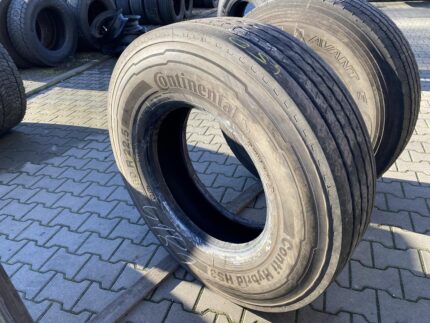 Opona ciężarowa używana prowadząca 315/80R22.5 CONTINENTAL CONTI HYBRID HS3 / 6-9mm