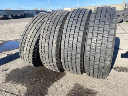  Opony ciężarowe używane napędowe 225/75R17.5 MICHELIN XDE2 / 14mm