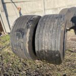  Opony ciężarowe używane naczepowe 435/50R19.5 GOODYEAR FUELMAX T / 5-6mm