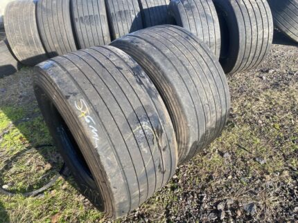 Opony ciężarowe używane naczepowe 435/50R19.5 GOODYEAR FUELMAX T / 5-6mm