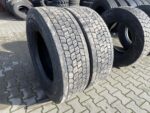 Opony ciężarowe używane napędowe 315/80R22.5 BIEŻNIKOWANA TYP MICHELIN XW4S / 8-11mm